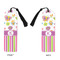 Butterflies & Stripes Plastic Bookmarks - Approval