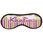 Butterflies & Stripes Sleeping Eye Masks - Large (Personalized)