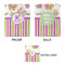 Butterflies & Stripes Small Gift Bag - Approval