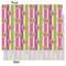 Butterflies & Stripes Tissue Paper - Heavyweight - Medium - Front & Back