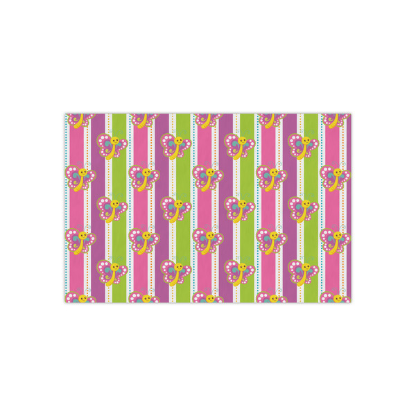 Custom Butterflies & Stripes Small Tissue Papers Sheets - Heavyweight