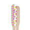 Butterflies & Stripes Wooden Food Pick - Paddle - Single Sided - Front & Back