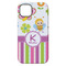 Butterflies & Stripes iPhone 14 Plus Tough Case - Back