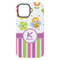 Butterflies & Stripes iPhone 15 Plus Tough Case - Back