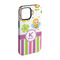 Butterflies & Stripes iPhone 15 Tough Case -  Angle