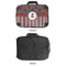 Ladybugs & Stripes 18" Laptop Briefcase - APPROVAL