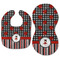 Ladybugs & Stripes Baby Bib & Burp Set - Approval (new bib & burp)