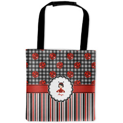 Ladybugs & Stripes Auto Back Seat Organizer Bag (Personalized)