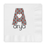 Ladybugs & Stripes Embossed Decorative Napkins (Personalized)