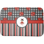 Ladybugs & Stripes Dish Drying Mat (Personalized)