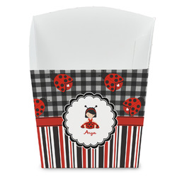 Ladybugs & Stripes French Fry Favor Boxes (Personalized)