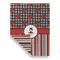 Ladybugs & Stripes Garden Flags - Large - Double Sided - FRONT FOLDED