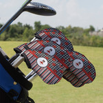 Ladybugs & Stripes Golf Club Iron Cover - Set of 9 (Personalized)