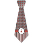 Ladybugs & Stripes Iron On Tie (Personalized)