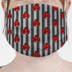 Ladybugs & Stripes Face Mask Cover