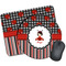 Ladybugs & Stripes Mouse Pads - Round & Rectangular