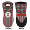 Ladybugs & Stripes Neoprene Oven Mitt (Front & Back)