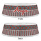 Ladybugs & Stripes Plastic Pet Bowls - Large - APPROVAL