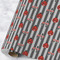 Ladybugs & Stripes Wrapping Paper Roll - Matte - Large - Main