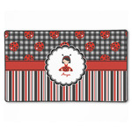 Ladybugs & Stripes XXL Gaming Mouse Pad - 24" x 14" (Personalized)