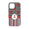 Ladybugs & Stripes iPhone 13 Mini Tough Case - Back