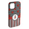 Ladybugs & Stripes iPhone 15 Plus Tough Case - Angle