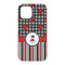 Ladybugs & Stripes iPhone 15 Tough Case - Back