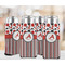 Red & Black Dots & Stripes 12oz Tall Can Sleeve - Set of 4 - LIFESTYLE