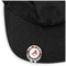 Red & Black Dots & Stripes Golf Ball Marker Hat Clip - Main