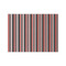 Red & Black Dots & Stripes Tissue Paper - Heavyweight - Medium - Front