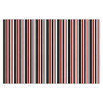 Red & Black Dots & Stripes X-Large Tissue Papers Sheets - Heavyweight