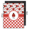 Ladybugs & Gingham 20x24 Wood Print - Front & Back View