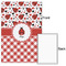 Ladybugs & Gingham 20x30 - Matte Poster - Front & Back