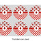 Ladybugs & Gingham 3" Multipurpose Round Labels - Sheet