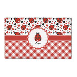 Ladybugs & Gingham 3' x 5' Patio Rug (Personalized)