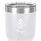 Ladybugs & Gingham 30 oz Stainless Steel Ringneck Tumbler - White - Close Up