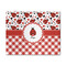 Ladybugs & Gingham 8'x10' Patio Rug - Front/Main