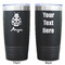 Ladybugs & Gingham Black Polar Camel Tumbler - 20oz - Double Sided  - Approval