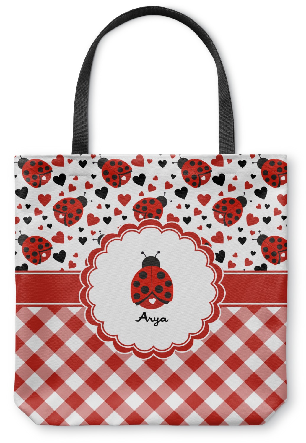 ladybug tote bag