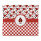 Ladybugs & Gingham Duvet Cover - King - Front