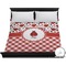 Ladybugs & Gingham Duvet Cover (King)