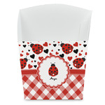 Ladybugs & Gingham French Fry Favor Boxes (Personalized)