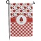 Ladybugs & Gingham Garden Flag & Garden Pole