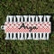 Ladybugs & Gingham Golf Tees & Ball Markers Set - Front