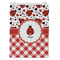 Ladybugs & Gingham Jewelry Gift Bag - Matte - Front