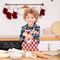 Ladybugs & Gingham Kid's Aprons - Small - Lifestyle