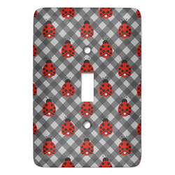 Ladybugs & Gingham Light Switch Cover