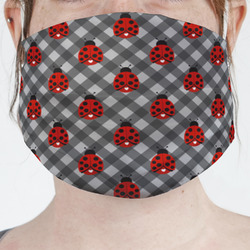 Ladybugs & Gingham Face Mask Cover