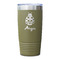 Ladybugs & Gingham Olive Polar Camel Tumbler - 20oz - Single Sided - Approval