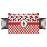 Ladybugs & Gingham Tablecloth - 58"x58" (Personalized)